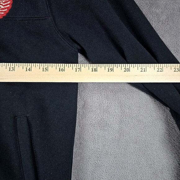 Detroit Red Wings Sewn Old Time Hockey Hoodie Sweatshirt Ladies Size Small - Picture 9 of 12